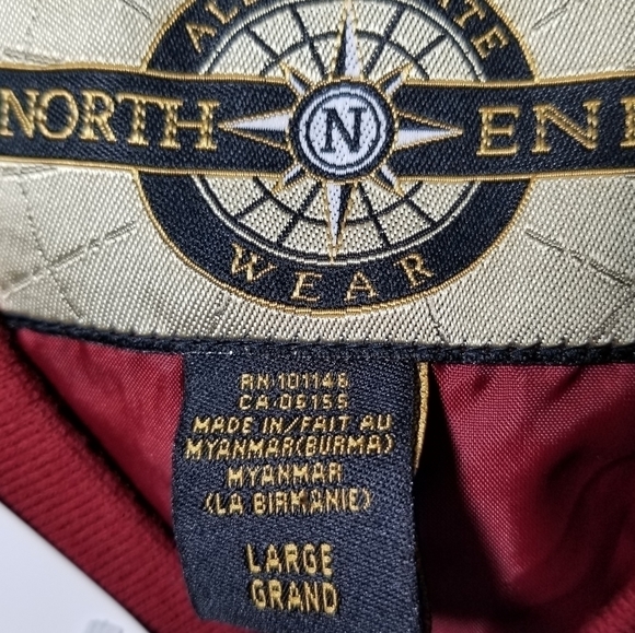 North End Micro Plus Men's Golf Vest Size L Chili Red All Climate Wear - Picture 5 of 9